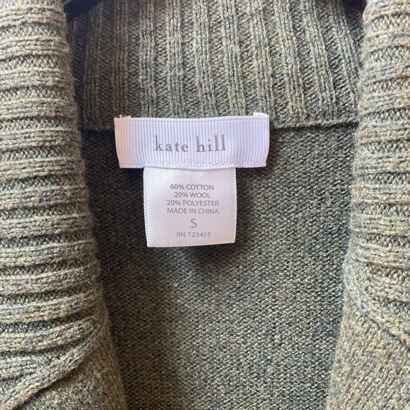 Kate Hill Shawl Collar Cardigan - Picture 3 of 4
